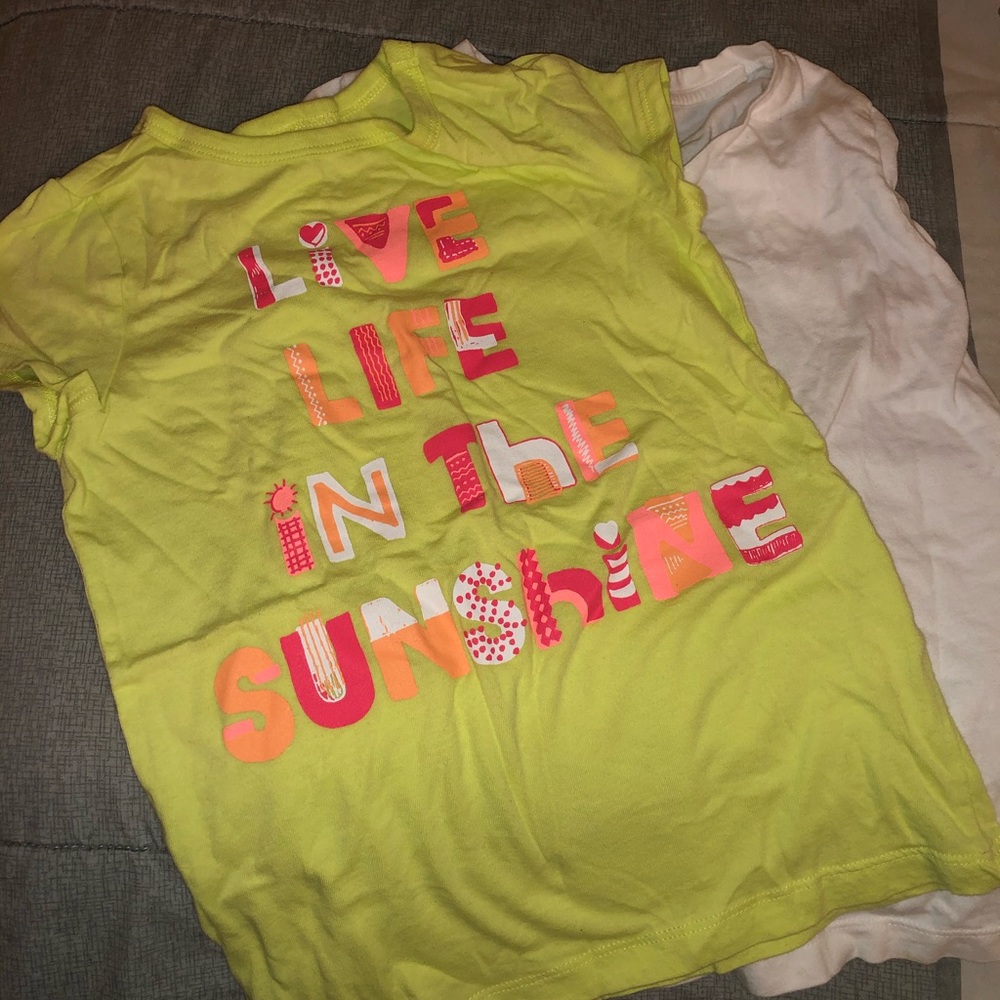 2 like new t-shirts